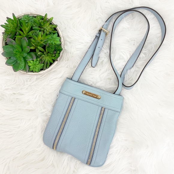 Michael Kors Handbags - Michael Kors Light Blue Crossbody Purse Bags